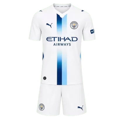 Manchester City Third Away Kids Soccer Jerseys Kit 2026/27 - gogoalshop