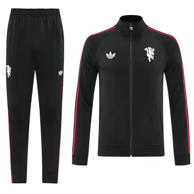 Manchester United Tracksuit 2026/27 Black - gogoalshop