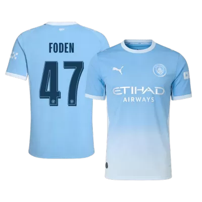 FODEN #47 Manchester City Home Player Version Jersey 2026/27 - UCL - gogoalshop
