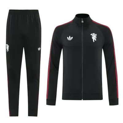 Manchester United Tracksuit 2026/27 Black - gogoalshop