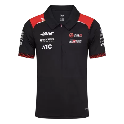 Uralkali Haas F1 2026 Team Polo Black - gogoalshop