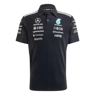 Mercedes AMG Petronas F1 2026 Team Polo Black - gogoalshop