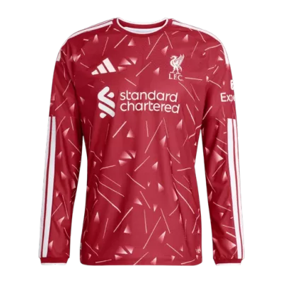 Liverpool Home Long Sleeve Player Version Jersey 2026/27 - gogoalshop