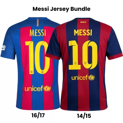Retro Barcelona MESSI #10 Home 2016/17 & 2014/15 - gogoalshop