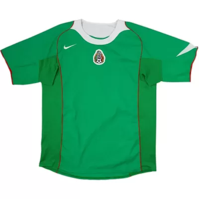 Retro Soccer Jersey Mexico Home 2004 - gogoalshop