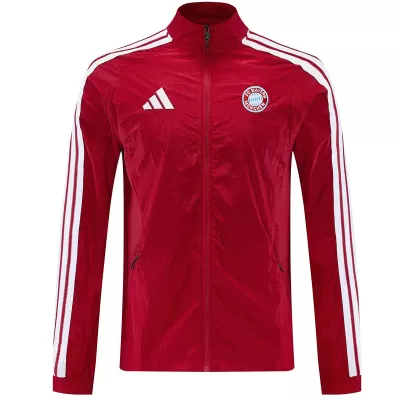 Bayern Munich Windbreaker Jacket 2026/27 - Red - gogoalshop