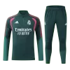 Real Madrid 1/4 Zip Tracksuit 2026/27 Kids Green - gogoalshop