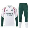 Real Madrid 1/4 Zip Tracksuit 2026/27 Kids White - gogoalshop