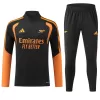 Arsenal 1/4 Zip Tracksuit 2026/27 Black - gogoalshop