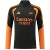 Arsenal 1/4 Zip Tracksuit 2026/27 Kids Black - gogoalshop