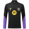 Barcelona 1/4 Zip Tracksuit 2026/27 Black - gogoalshop
