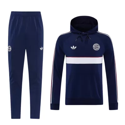 Bayern Munich Hoodie Tracksuit 2026/27 Navy - gogoalshop