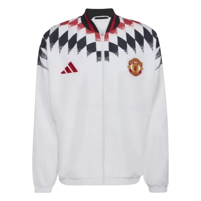 Manchester United Windbreaker Jacket 2026/27 - White - gogoalshop