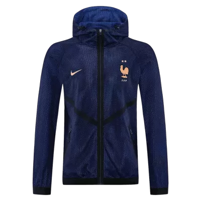 France Hoodie Jacket 2026 - Navy - gogoalshop