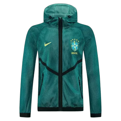 Brazil Hoodie Jacket 2026 - Green - gogoalshop