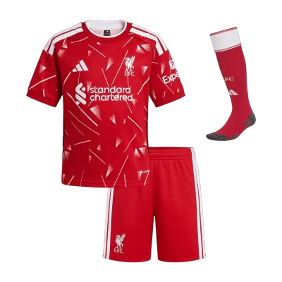 Liverpool Home Kids Soccer Jerseys Kit 2026/27 - gogoalshop