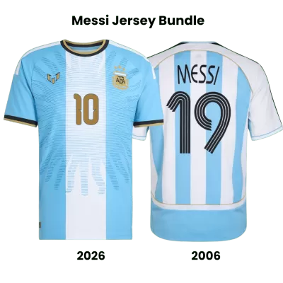 Retro MESSI #19 Argentina Home 2006 & MESSI #10 Argentina Farewell Soccer Jersey 2026 - gogoalshop