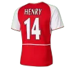 Retro Soccer Jersey HENRY #14 Arsenal Home 2002/03 - gogoalshop