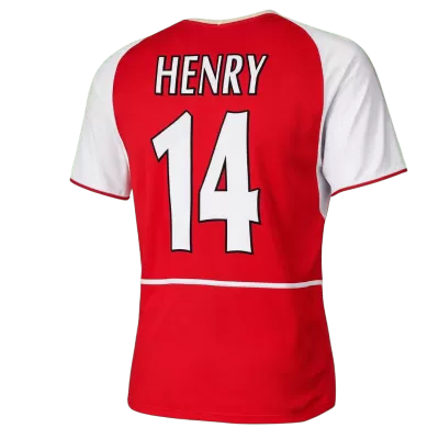 Retro Soccer Jersey HENRY #14 Arsenal Home 2002/03 - gogoalshop