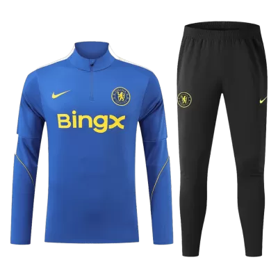 Chelsea 1/4 Zip Tracksuit 2026/27 Blue - gogoalshop