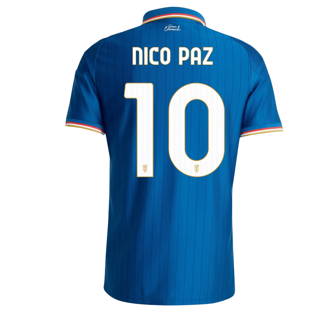 Nico Paz #10 Como 1907 Home Soccer Jersey 2026/27 | Gogoalshop
