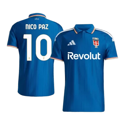 Nico Paz #10 Como 1907 Home Soccer Jersey 2026/27 - gogoalshop