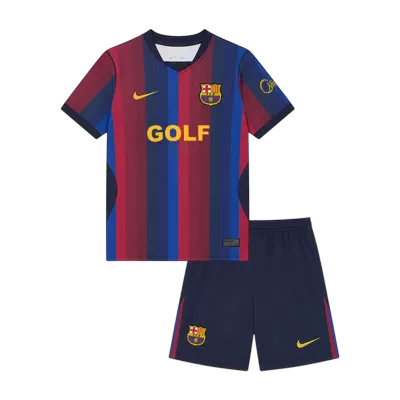 Barcelona Home Kids Soccer Jerseys Kit 2026/27 - gogoalshop