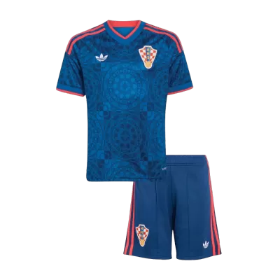 Croatia Away Kids Soccer Jerseys Kit 2026/27 - gogoalshop