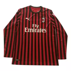 AC Milan Home Long Sleeve Jersey 2019/20 By Puma - gogoalshop